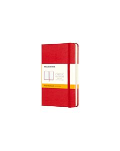 Moleskine Notebook Ruled Red Pocket