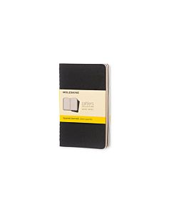 Moleskine Cahier Square Pocket 3-Pack Black