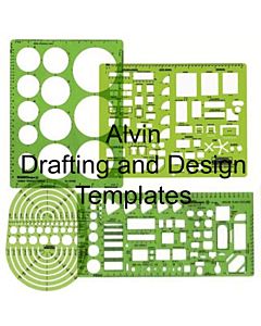Architect 1/4" Scale Lettering Template