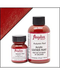 Angelus Acrylic Leather Paint - 1oz - Autumn Red 