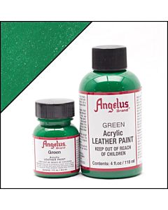 Angelus Acrylic Leather Paint - 4oz - Green 