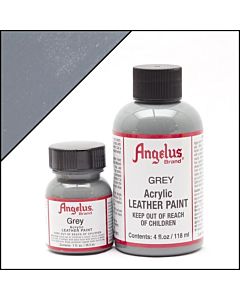 Angelus Acrylic Leather Paint - 4oz - Grey 