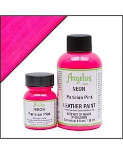 Angelus Acrylic Leather Paint - 1oz - Neon Parisian Pink
