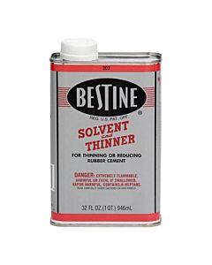 Bestine Rubber Cement Thinner 32oz