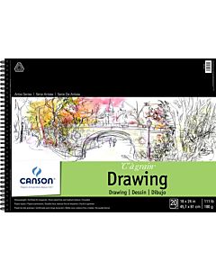 Canson Heavyweight Drawing Pad 18x24"