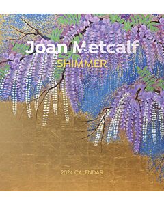 Joan Metcalf: Shimmer 2024 Wall Calendar