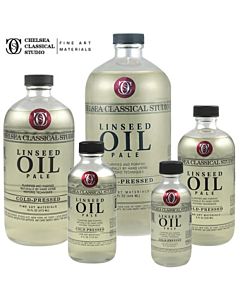 Chelsea Classical Studio - 8oz - Cold Press Linseed Oil 