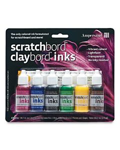 Ampersand Claybord Ink Set of 6