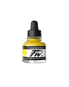 FW 1oz Acrylic Ink Fluorescent Yellow