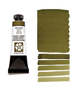 Daniel Smith Watercolors 15ml - Olive Green