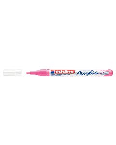 Edding 5300 Acrylic Paint Marker - Fluorescent Pink