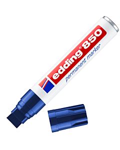 Edding 850 Rectangle Nib Permanent Marker - Blue