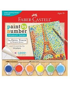 Faber-Castell Museum Series Paint By Number - Eiffel Tower