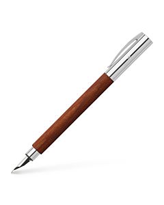 Ambition Fountain Pen, Pearwood Brown - Fine