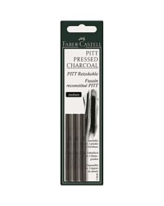 Faber-Castell 3 Compressed Charcoal Stick Medium