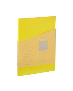 Ecoqua Plus Notebook - Glue Bound - Dotted - A5 - Yellow