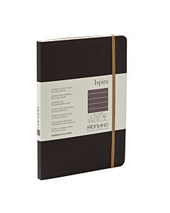 Inspira Notebook - Coptic Stitch - Lined - A5 - Brown