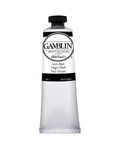 Gamblin Artist's Oil Color 150ml - Ivory Black
