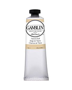 Gamblin Artist's Oil Color 37ml - Titanium Buff
