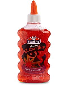 Elmers Classic Glitter Glue 6oz - Red
