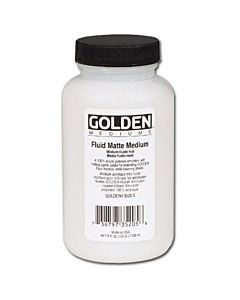 Golden Fluid Matte Medium - 16oz Jar