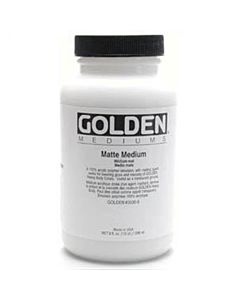Golden Matte Medium - 8oz Jar