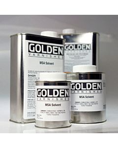 Golden MSA Solvent - 16oz Jar