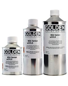 Golden MSA Varnish - Satin 8oz Jar