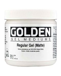Golden Regular Gel - Matte 16oz Jar