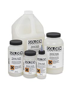 Golden Polymer Varnish - Satin 4oz Jar