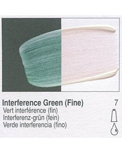 Golden Fluid Acrylic 1oz Bottle - Interference Green (Fine)
