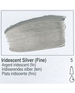 Golden Fluid Acrylic 1oz Bottle - Iridescent Silver (Fine)