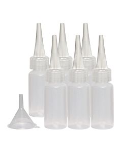 Creative Mark Flo Expressions Bottles - 6 Pack + Funnel 30ml