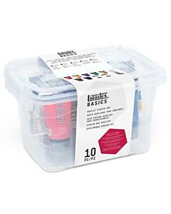 Liquitex Basics 10 Piece Acrylic Starter Box