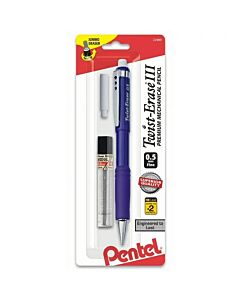Pentel Twist-Erase III Pencil with Eraser Refill 0.5mm