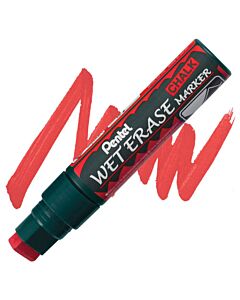 Pentel Wet-Erase Chalk Marker Jumbo Red