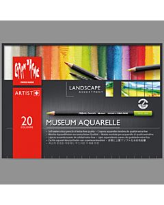 Caran d'Ache Museum Aquarelle Pencil Set of 20 - Landscape