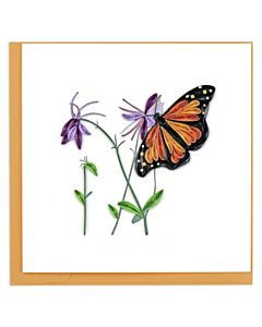 Quilling Card - Bl1139 - Monarch Butterfly