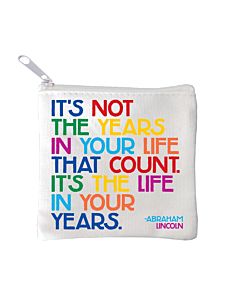 Quotable Mini Pouch - Years In Your Life