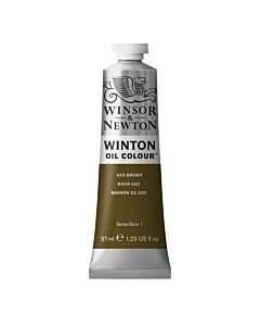 Winsor & Newton Winton Oil Color - 37ml - AZO BROWN