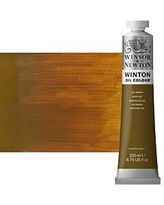 Winsor & Newton Winton Oil Color - 200ml - Azo Brown