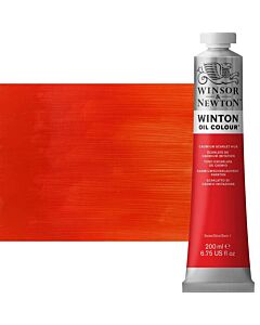 Winsor & Newton Winton Oil Color - 200ml - Cadimum Scarlet Hue