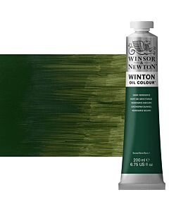 Winsor & Newton Winton Oil Color - 200ml - Dark Verdigris