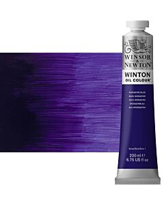 Winsor & Newton Winton Oil Color - 200ml - Dioxazine Blue