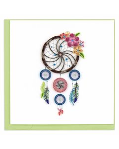 Quilling Card - Dreamcatcher Greeting Card