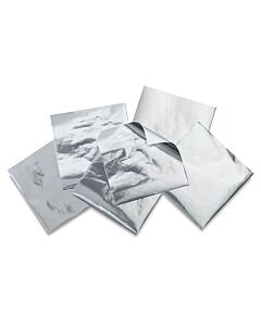 100 Sheets Silver Foil Origami Paper - 3"
