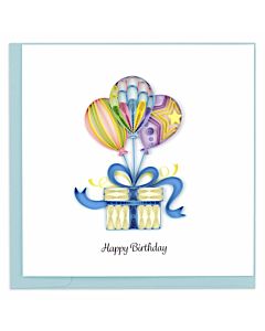 Quilling Card - Balloon Surprise