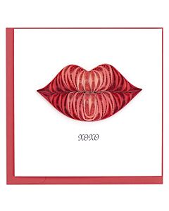 Quilling Card - XOXO Kiss