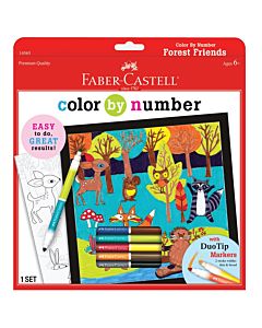Faber Castell Color By Number - Forest Friends