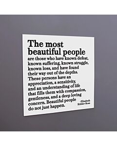 Quotable Magnet - -The Most Beautiful Ppl
